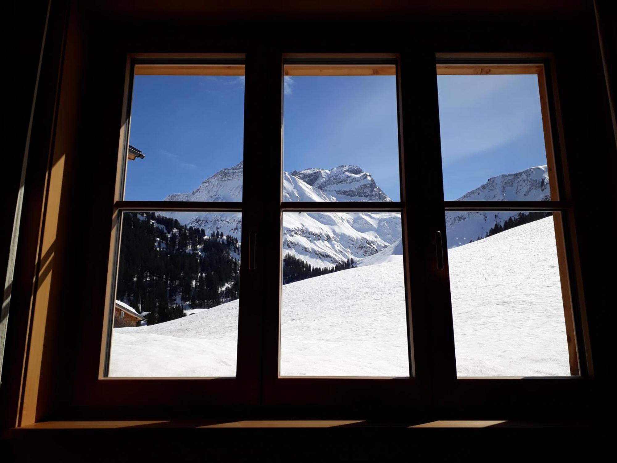 Alpin Chalet Schroecken Exterior photo